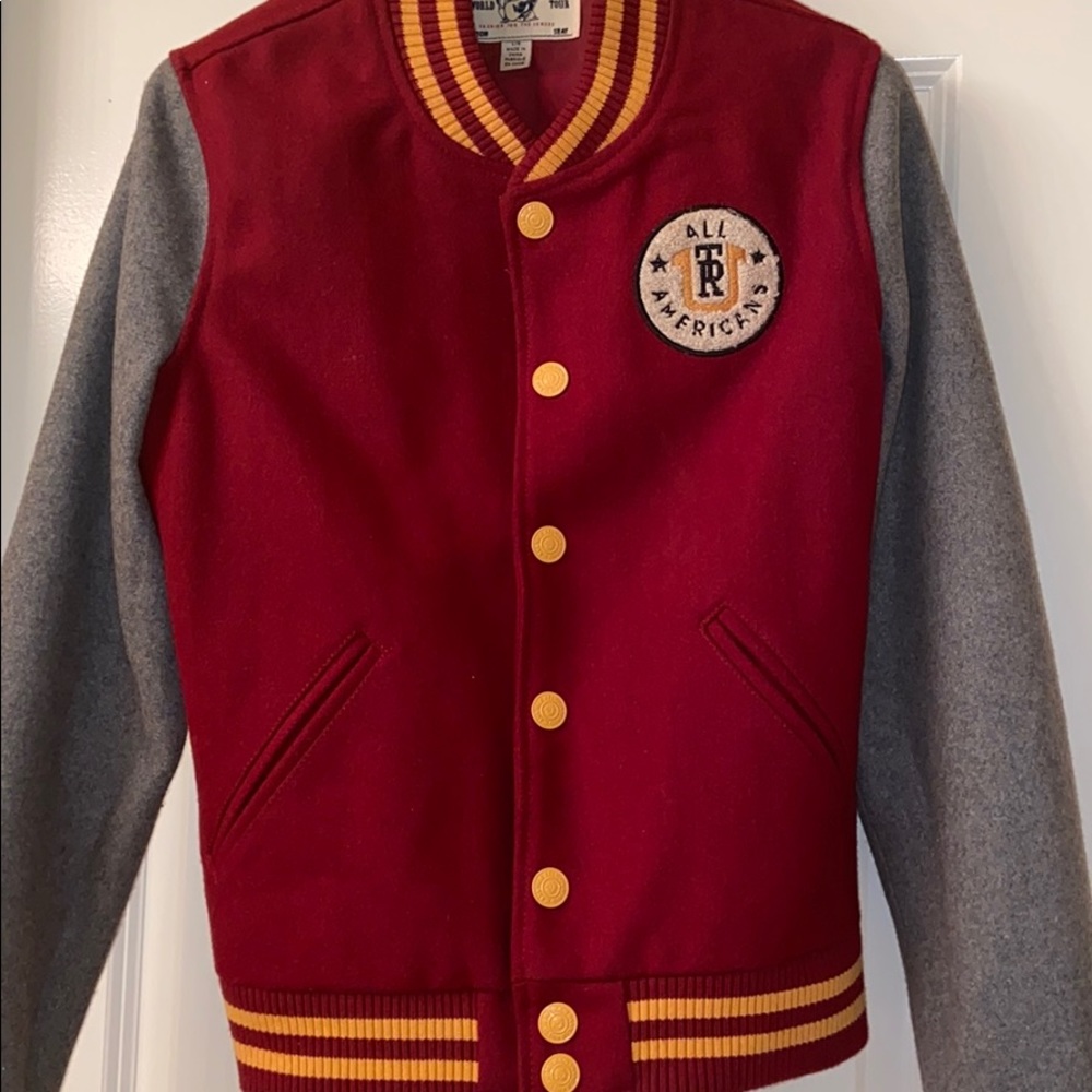 True Religion letterman Jacket
